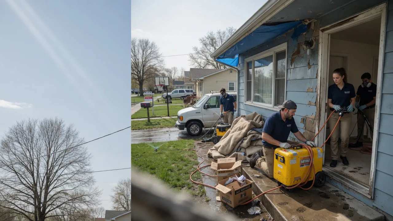 Basement Flood Cleanup in Sherwood, MD near me